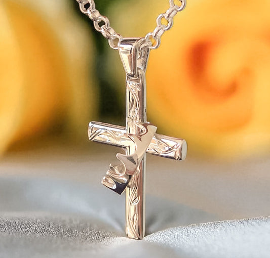 Cross & Crown Pendant