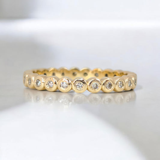 Bubble Eternity Ring