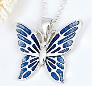 Butterfly Kisses - Cremation Pendant