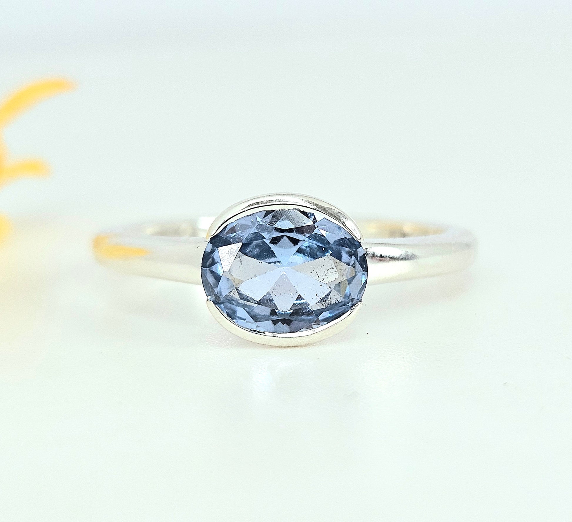 Hint of Silver - Birthstone Ring