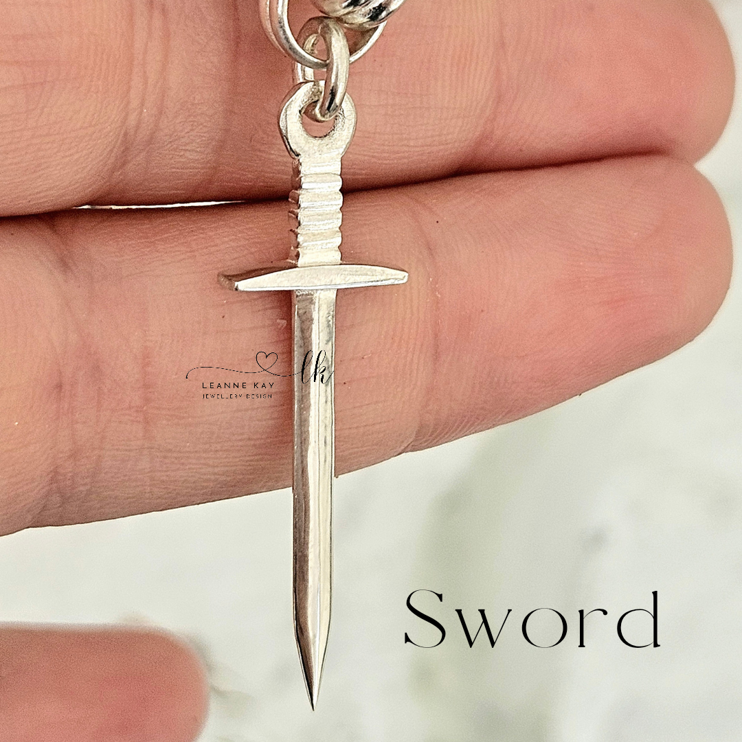Armor of God Charms - BRACELET SOLD SEPARATELY