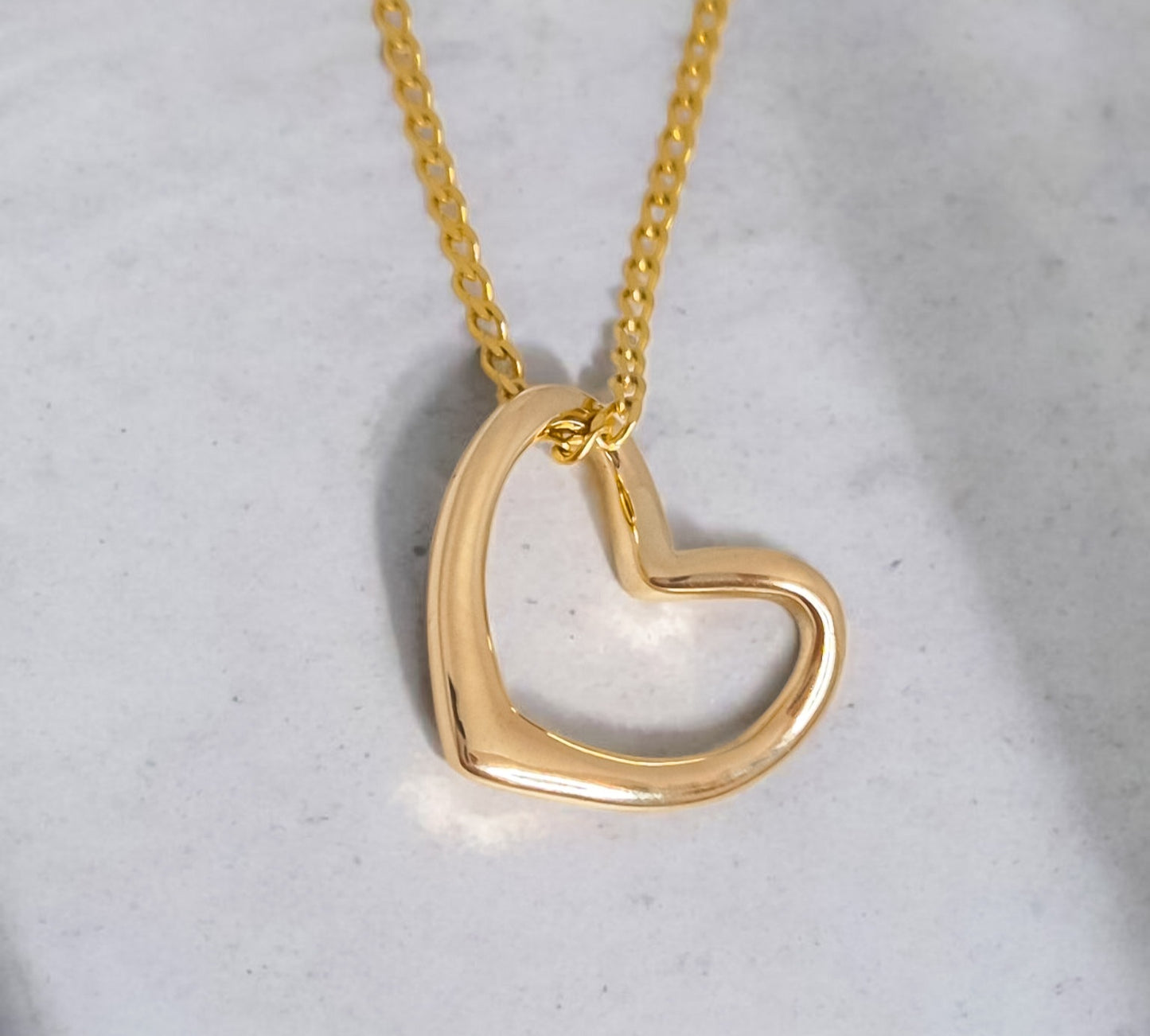 Floating Heart Necklace