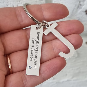 Personalised Keyring - Sterling Silver or Copper