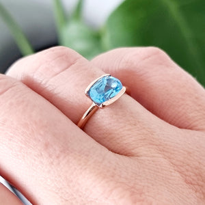 Hint of Gold - Birthstone Ring