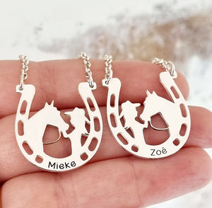 "My Horse and I" - Necklace