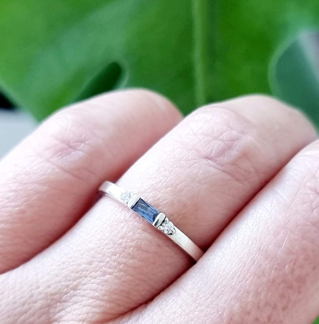Dainty Birthstone Ring
