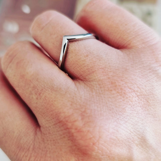 Wishbone ring