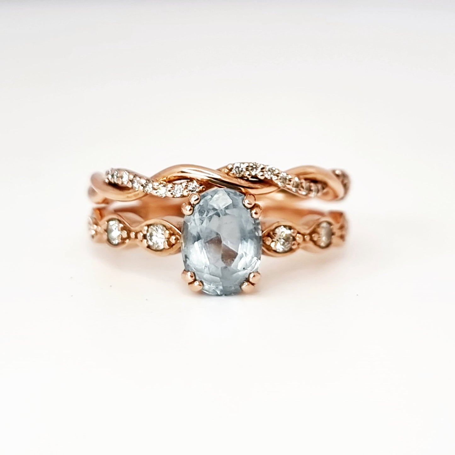 Oval Aqua - Ring