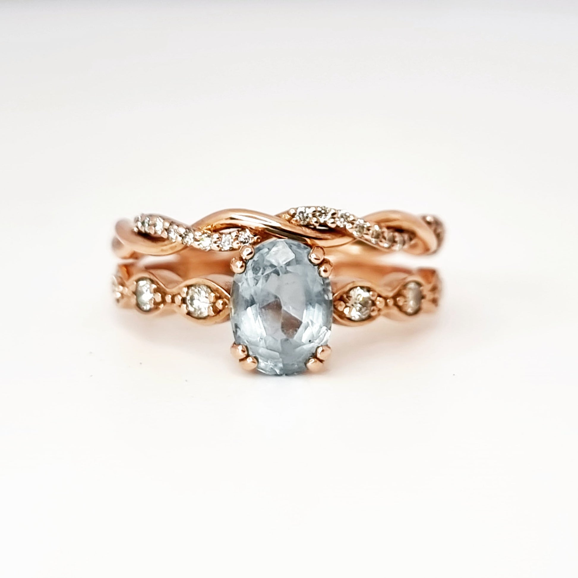 Oval Aqua - Ring