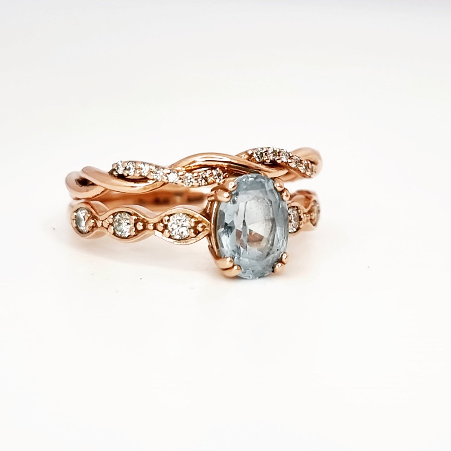 Oval Aqua - Ring