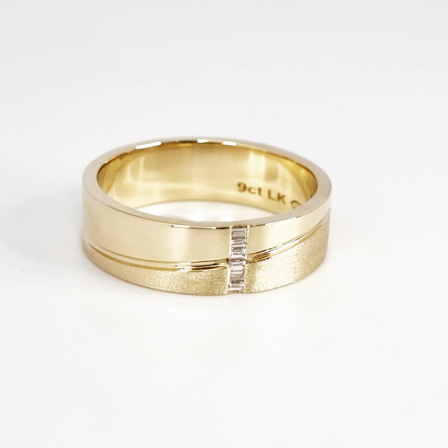 Baguette Diamond - Men's Ring