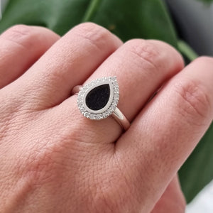 Teardrop - Cremation Ring