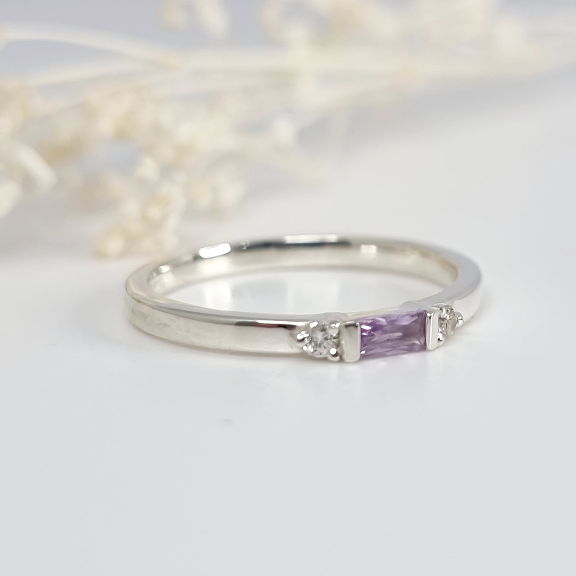 Dainty Birthstone Ring