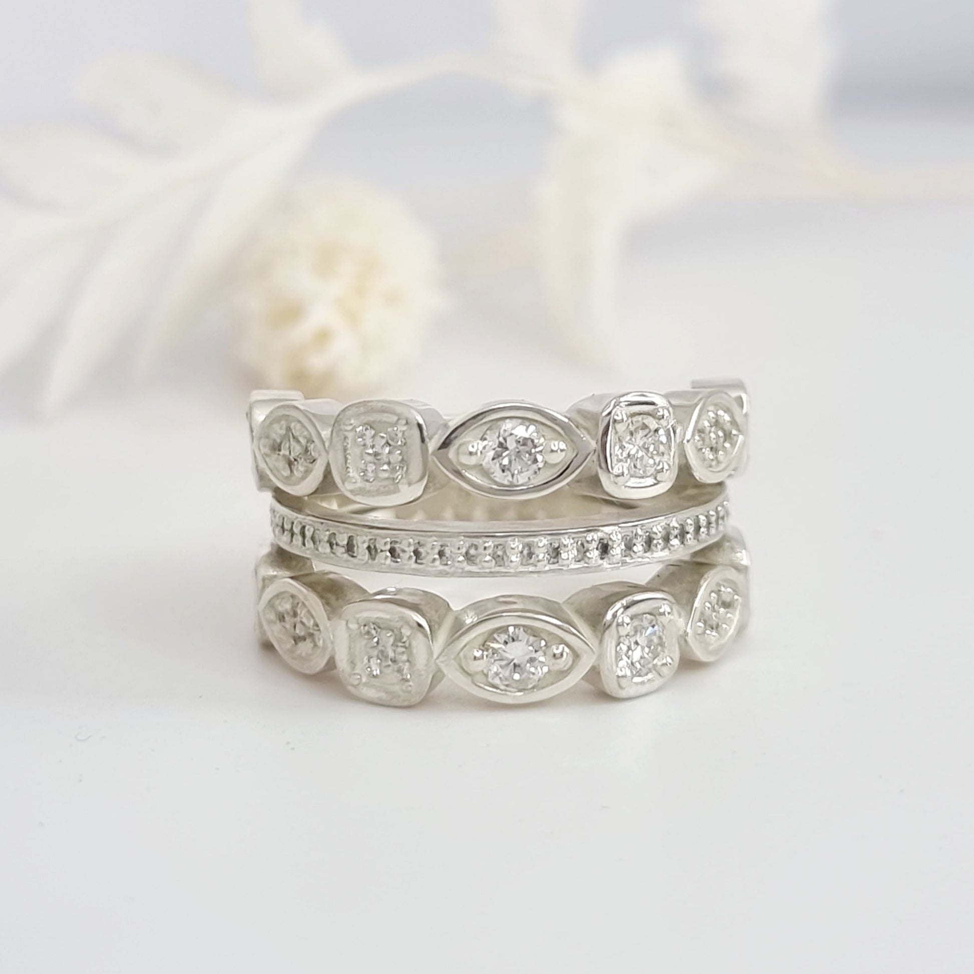 Triple Eternity Ring