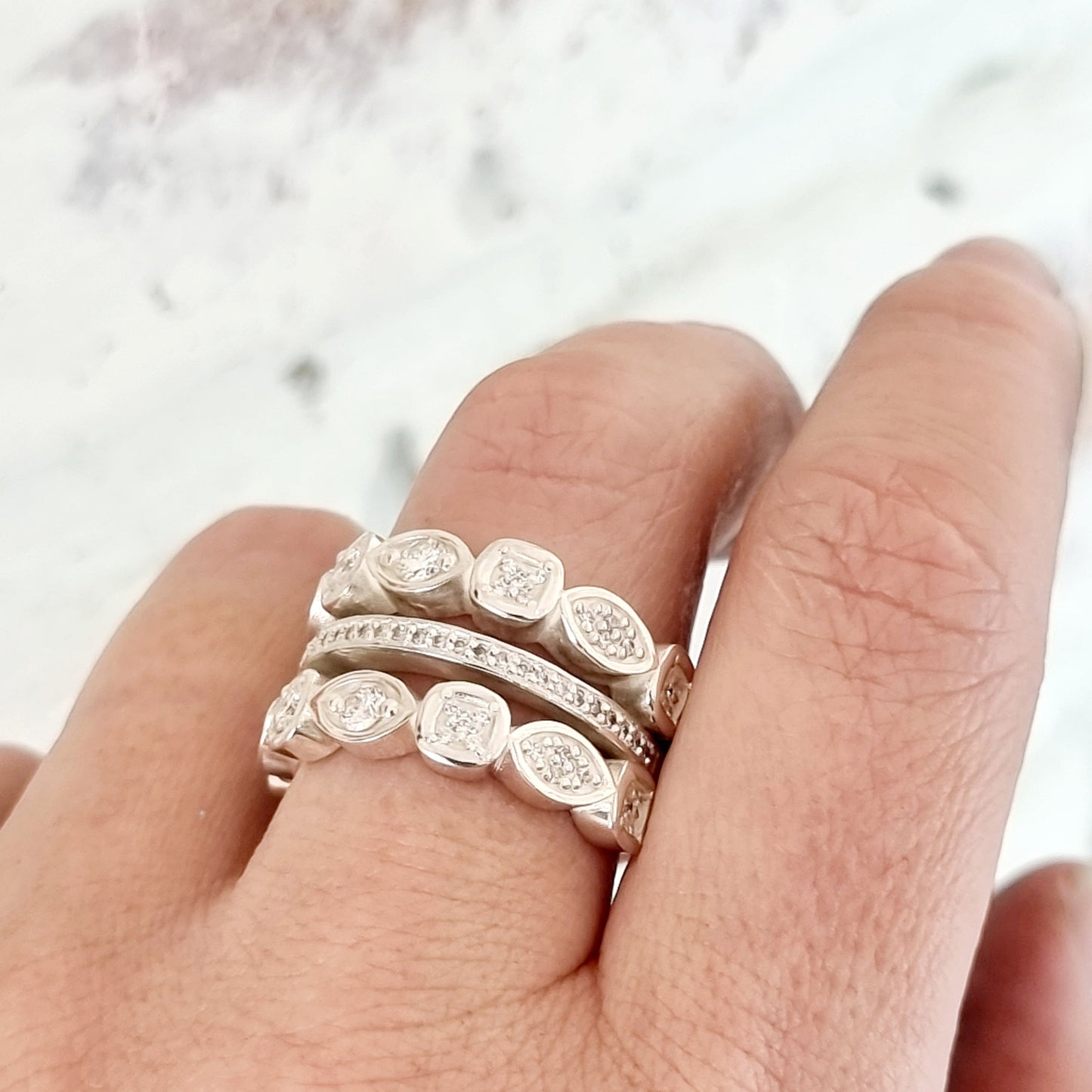 Triple Eternity Ring